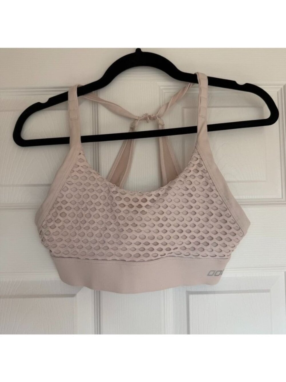 Lorna Pink Mesh Padded Sports Bra Size Small